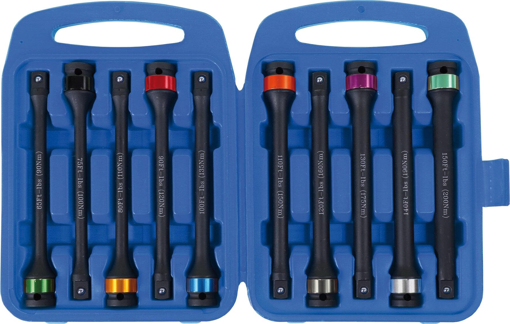 Kunzer Drehmomentverlängerungs-Satz 1/2", 10-tlg. 7DMV10