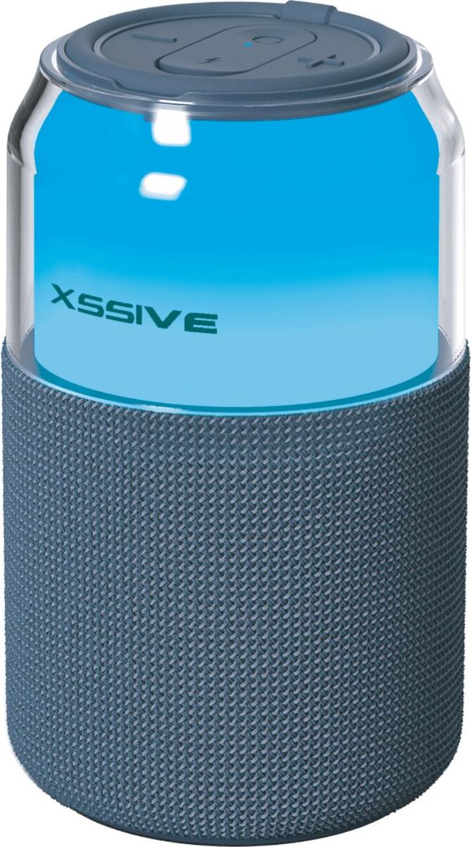 Prenosný bezdrôtový reproduktor Xssive - mobilný reproduktor Bluetooth Blue