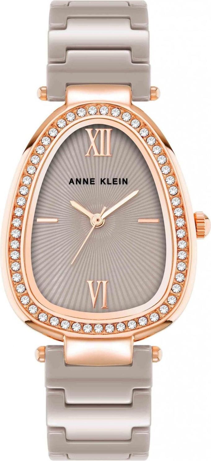 Anne Klein AK-5012RGTP sivé hodinky