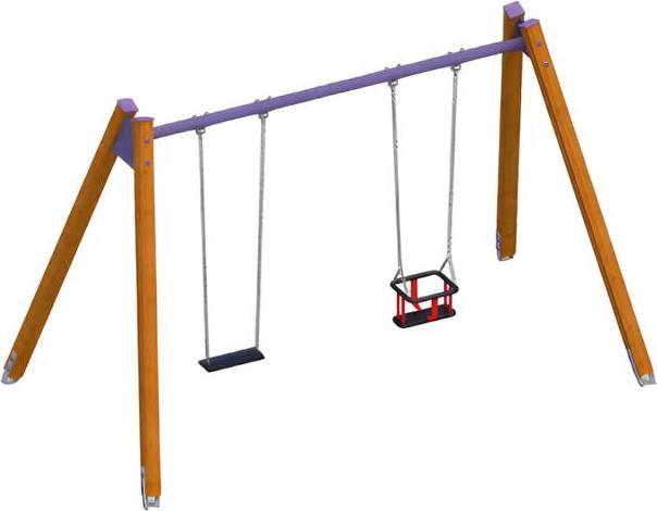 Balkenwippe Schaukel Balancewippe Wippgerät Drehwippe Schaukeltier Wippbrett