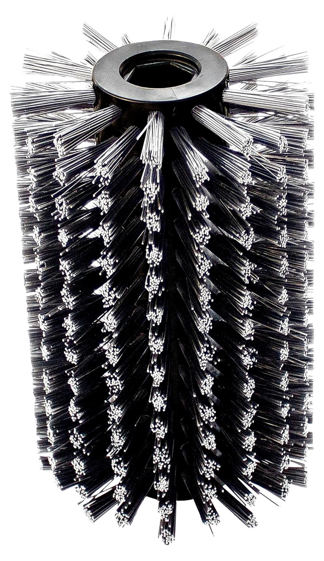 Markenlos Ersatzbürste Hart zu GUB 500 (Zubehör für Universalbürste GUB 500, aus Nylon, geeignet für Stein- / Betonflächen) Grau 16 cm 2026