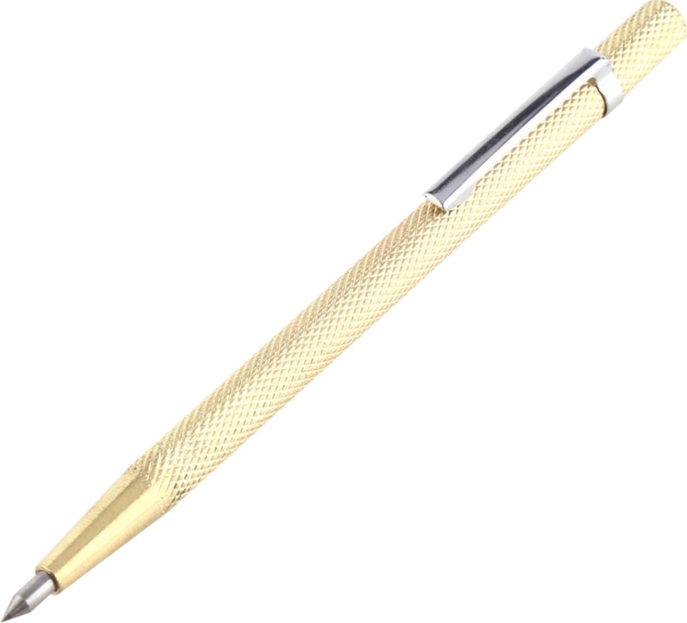 TWO TREES Tragbarer Gravurstift aus Glas und Keramik (Gold)