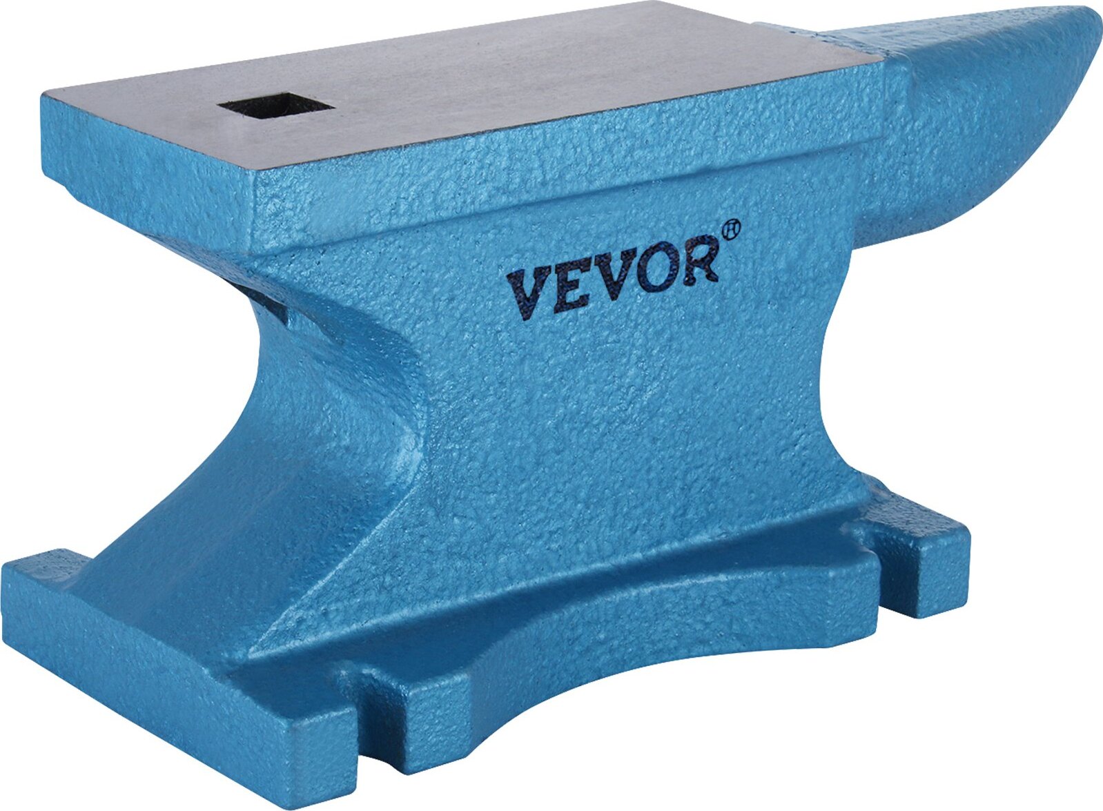 Zerbaco Einzelhorn-Amboss 25kg Gusseisen-Amboss, hält schweren Schlägen stand, robuster Rundhorn-Amboss, Schmiedewerkzeug für Juweliere und Metallschmiede, Schmiedewerkzeuge und -ausrüstung