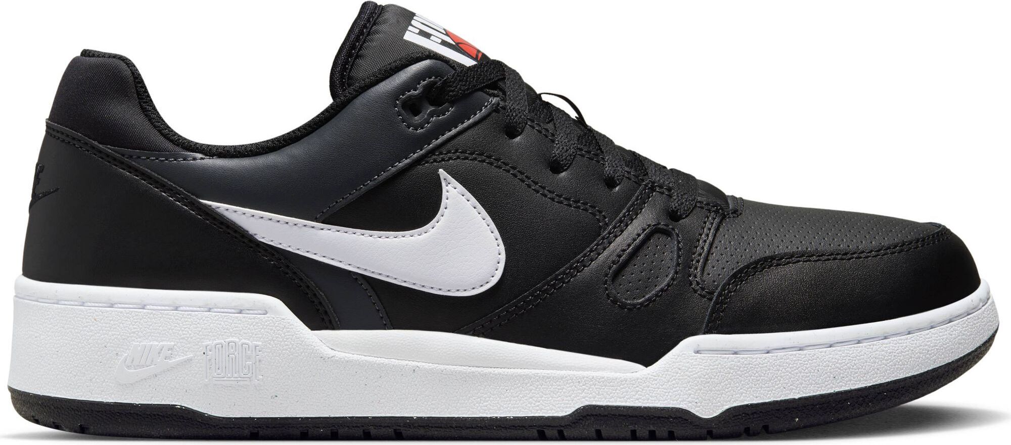 Nike Full Force Low Full Force Low "Black & White", Schwarz, Größe: 47,5