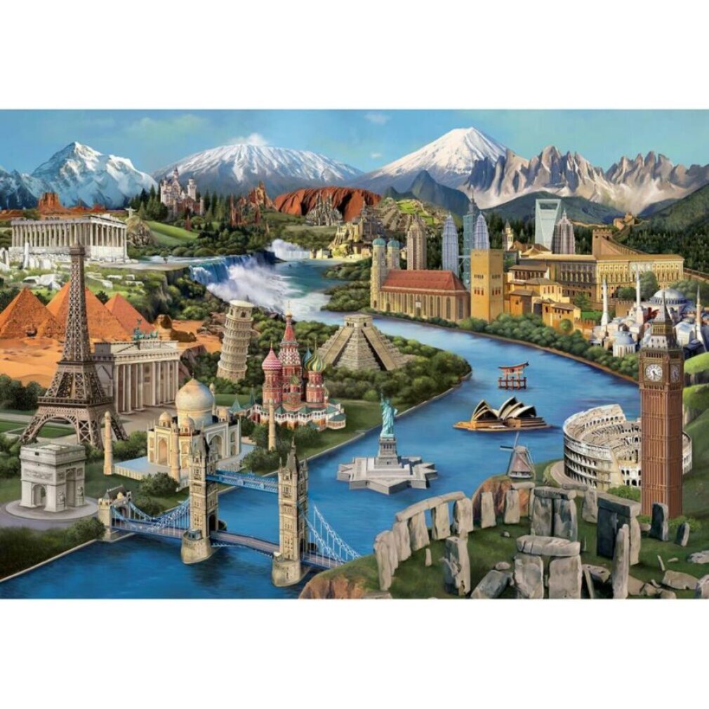 Anatolian - Puzzle Popular Landmarks - 2000 dielov WLP-Anatolian-3941