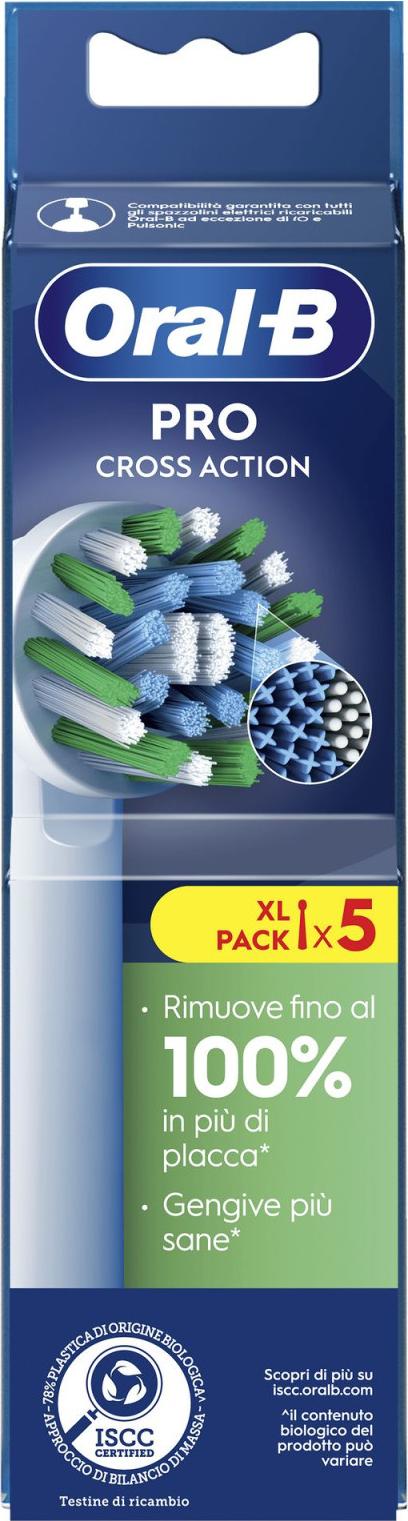 Oral-B CrossAction 80730885, 5 kusov, Biela, Nemecko, Oral-B, Oral-B 3D/2D