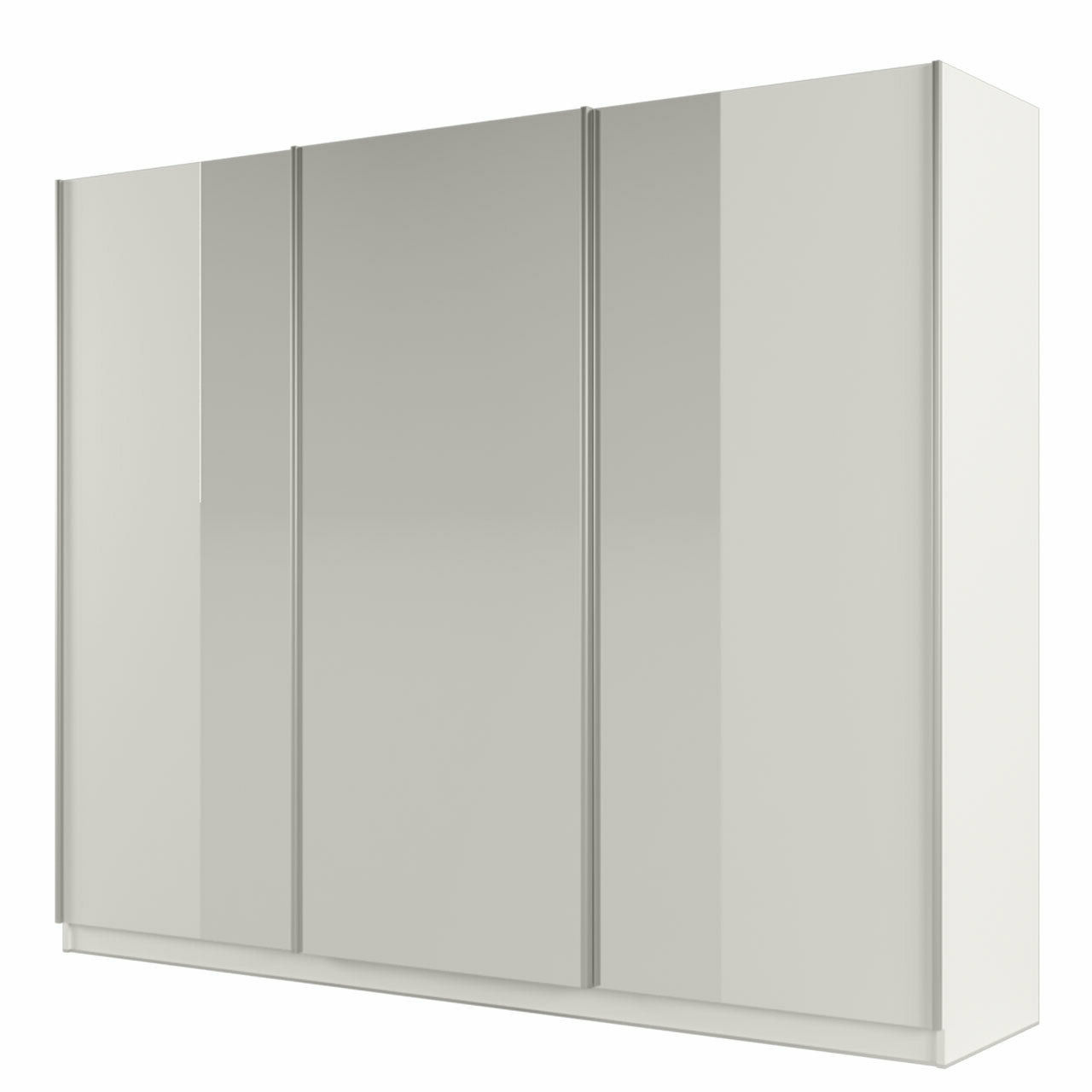 Schiebetürenschrank PRAGA 250 cm , Kleiderschrank Schiebetür Schlafzimmer , ( Weiss )