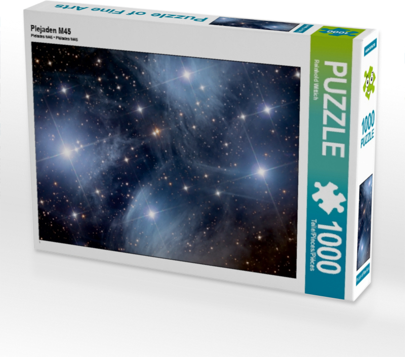 Calvendo Plejaden M45 1000 Teile Puzzle quer 640x480mm, Wittich Reinhold; 7457575
