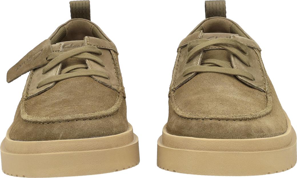 Clarks Schnürschuhe Polden Moc, Rauleder, Grün, Herren Polden Moc 26180869 7