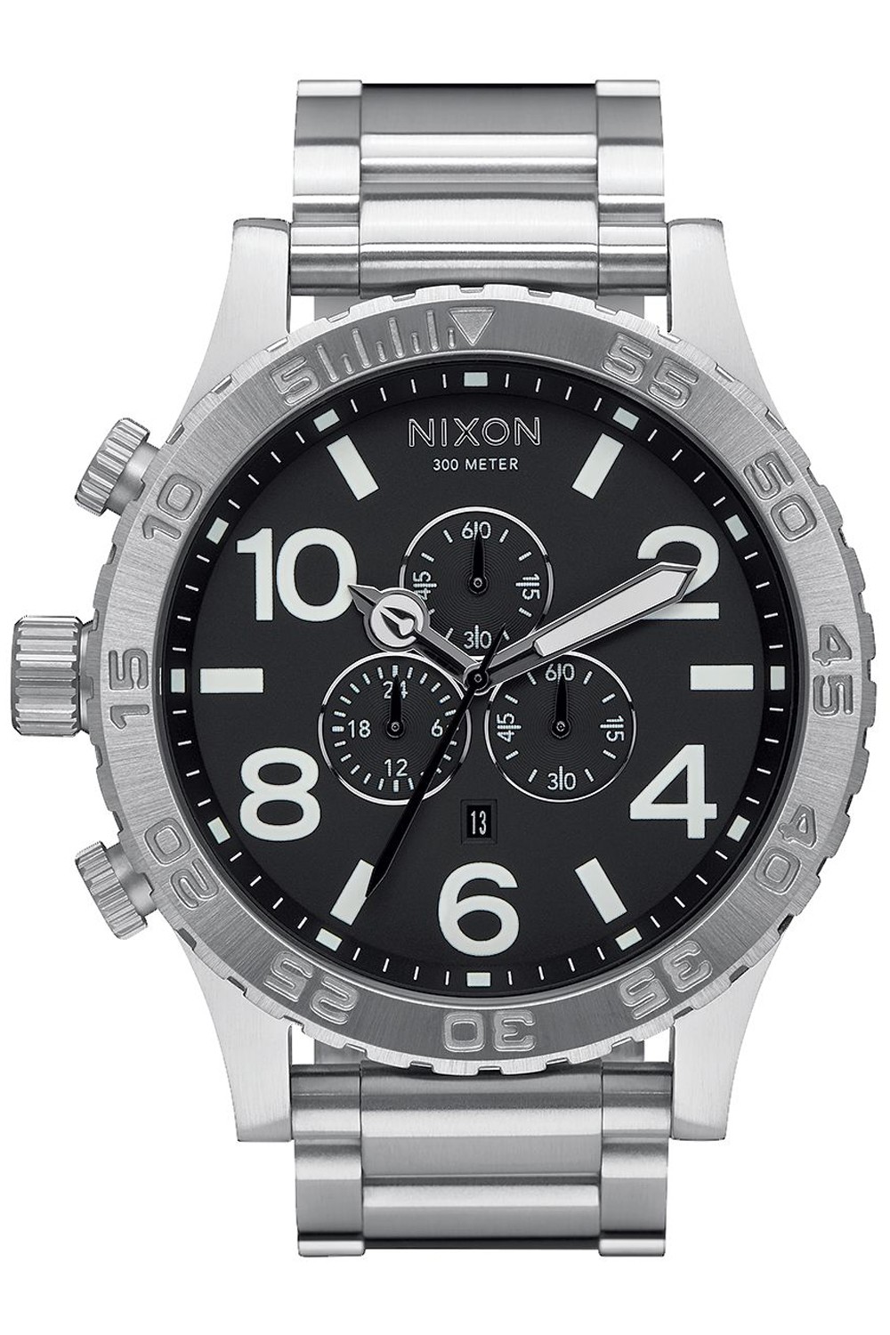 Nixon 1000A083 Herren-Armbanduhr, Edelstahl-Gehäuse, Metall-Armband