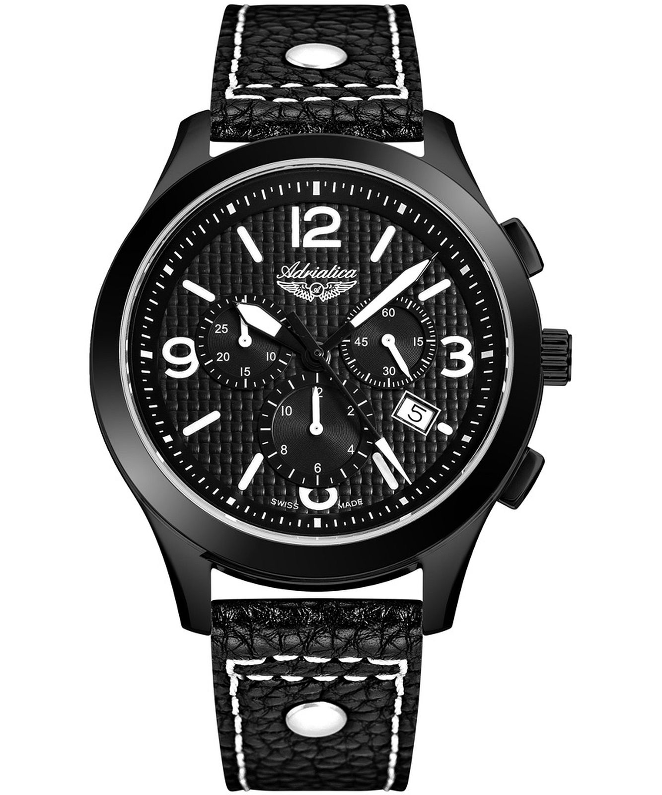 Pánske hodinky Adriatica Aviator Chronograph