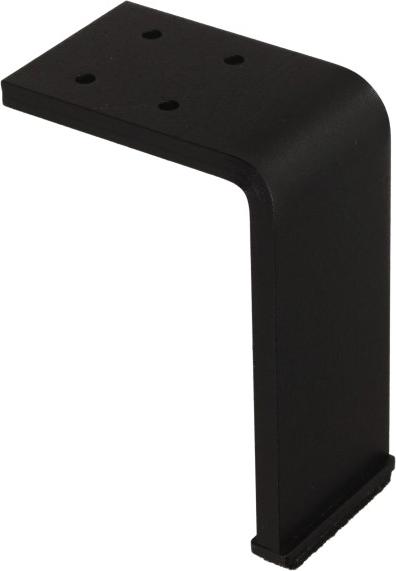 GAMET NS31 Bein, strukturiert schwarz, 100 mm