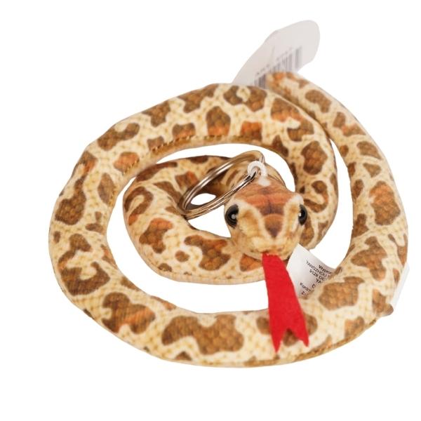 DEEF Kuscheltier Schlange Plüschschlange 51cm Anhänger Wüstenschlange Stofftier VIC 04247