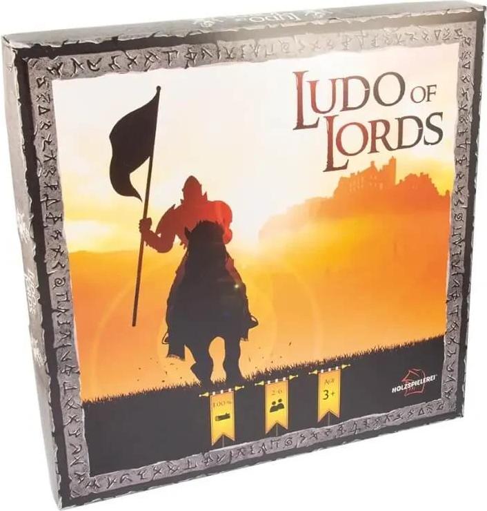 Holzspielerei Brettspiel Ritter Ludo (Ludo of Lords) 17003