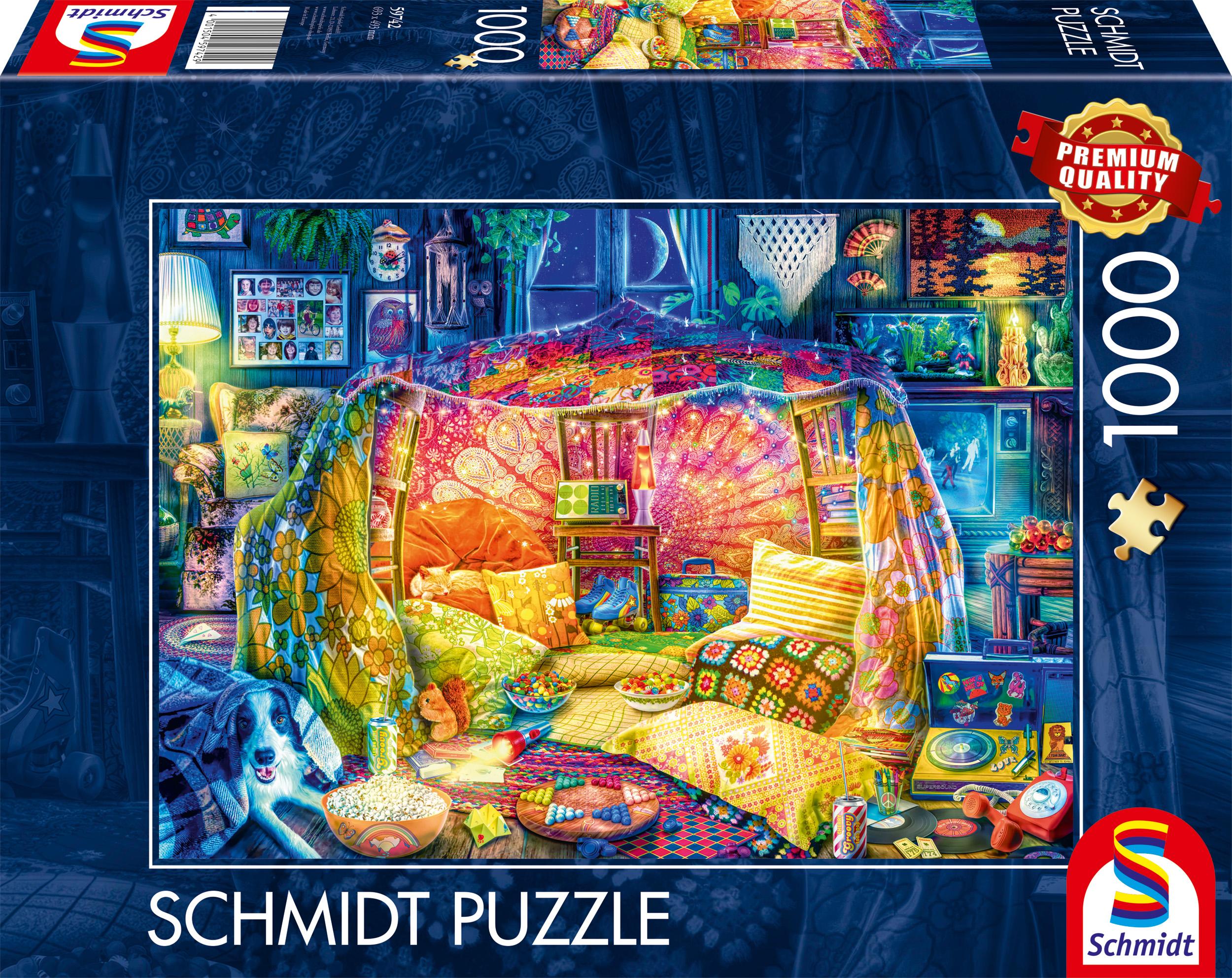 Schmidt Spiele SCHMIDT Puzzle Cozy Den 1000 Teile 59742