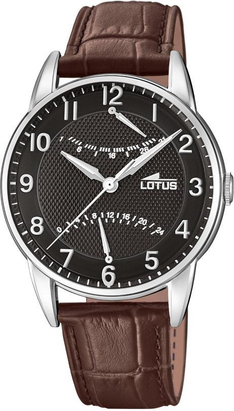 Festina Lotus Herren Armbanduhr Lederarmband braun 18429/6