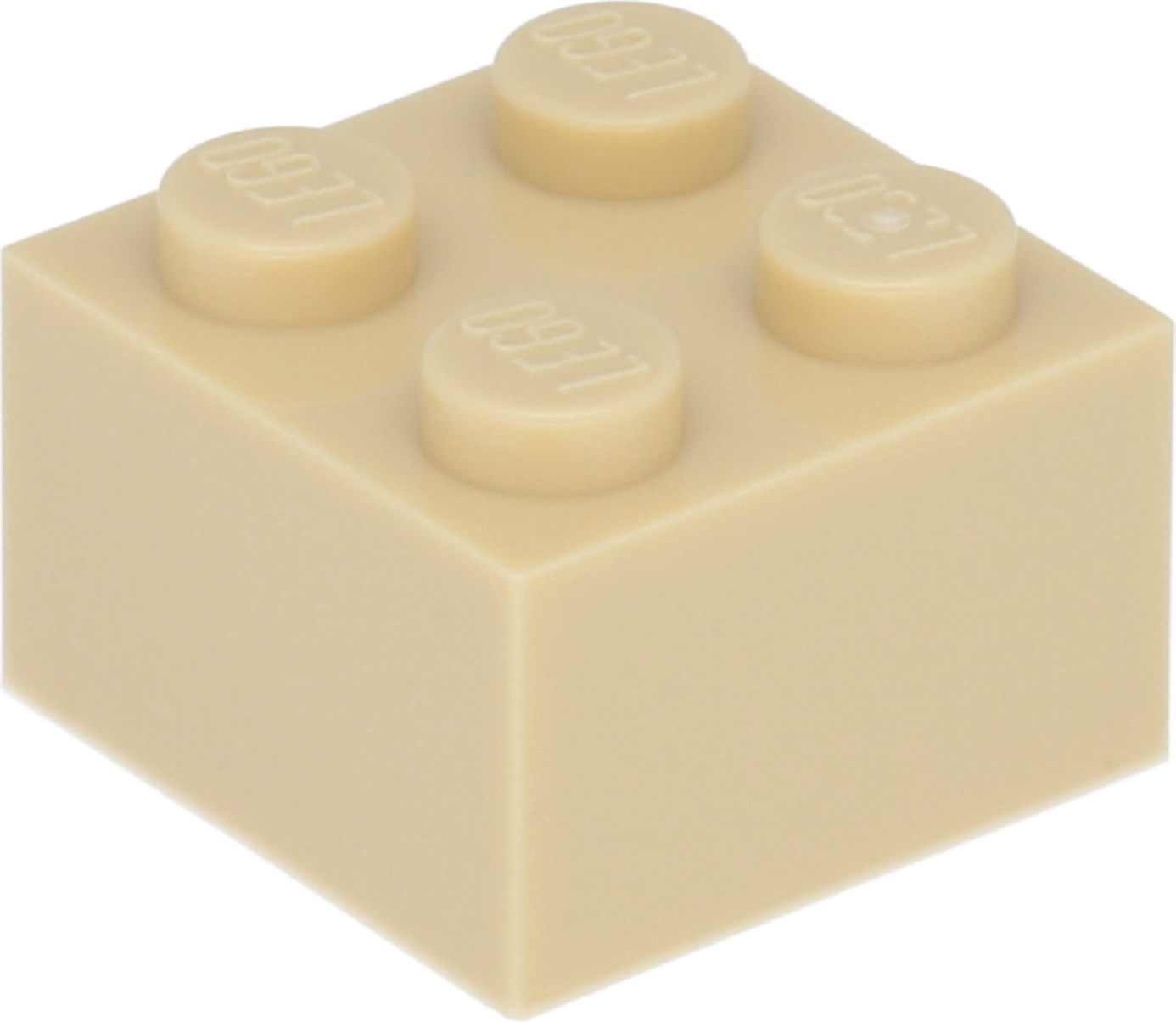 LEGO® 2x2 kocky Vysoké kamene Svetlá béžová - 3003 NOVINKA! Množstvo 100x