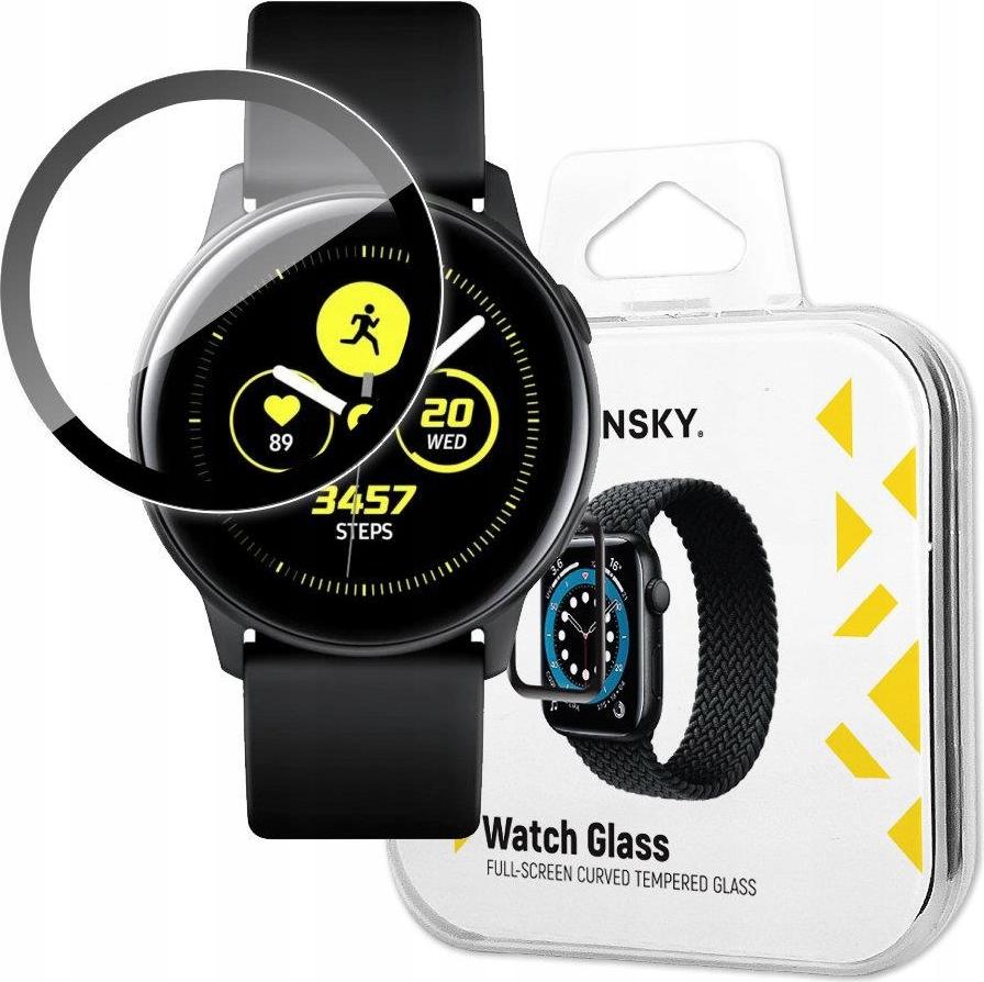Wozinsky Watch Glass Hybridné Sklo Pre Samsung Galaxy Watch Active Black