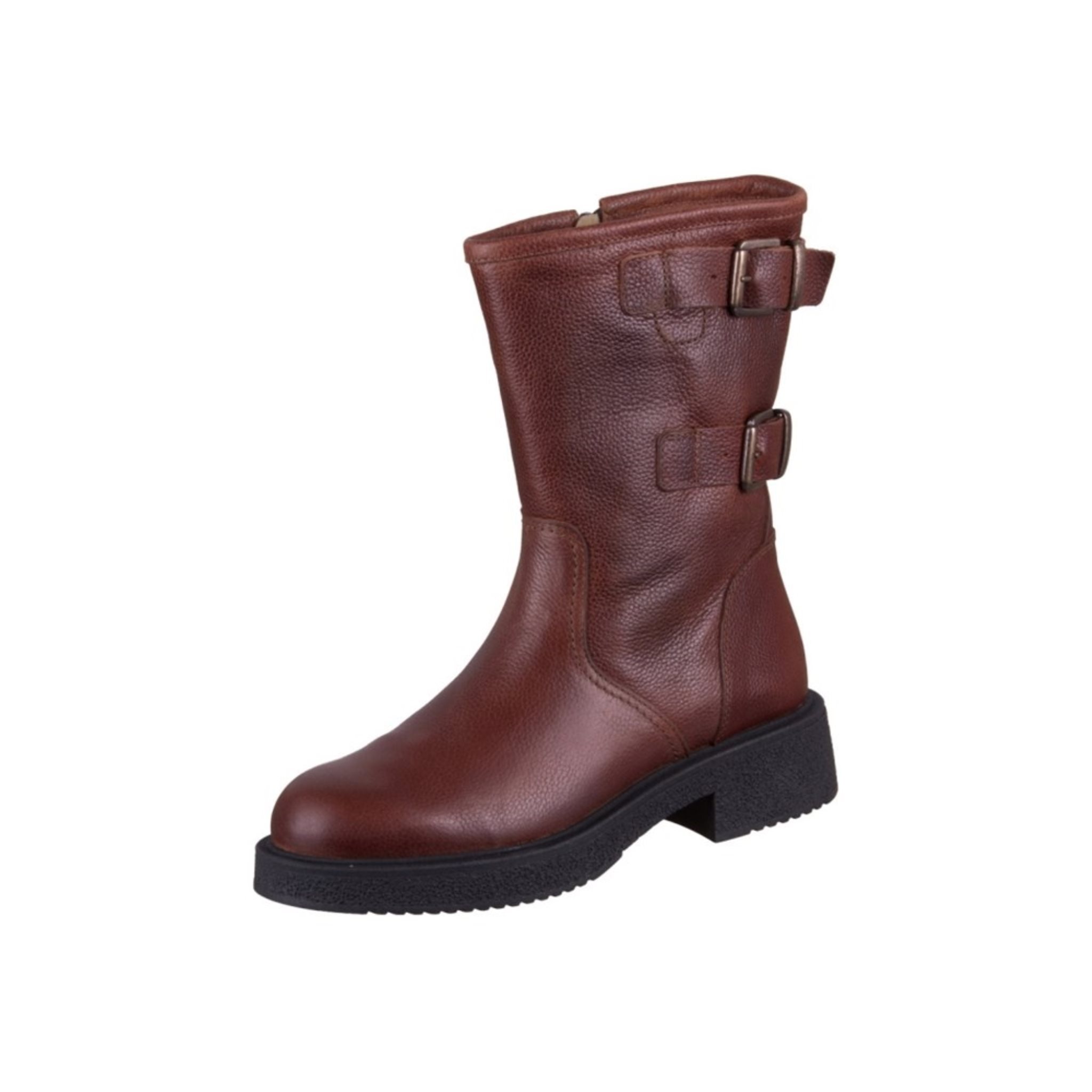 Bullboxer Obuv Mira Biker Tan, 555501E6LACOGNTD80