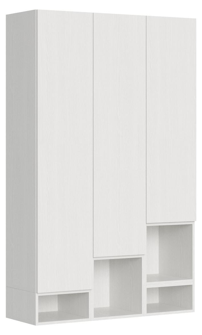 Itamoby Zusammensetzung der Wohnzimmerwand H20 L.120 H 194 T.39,2