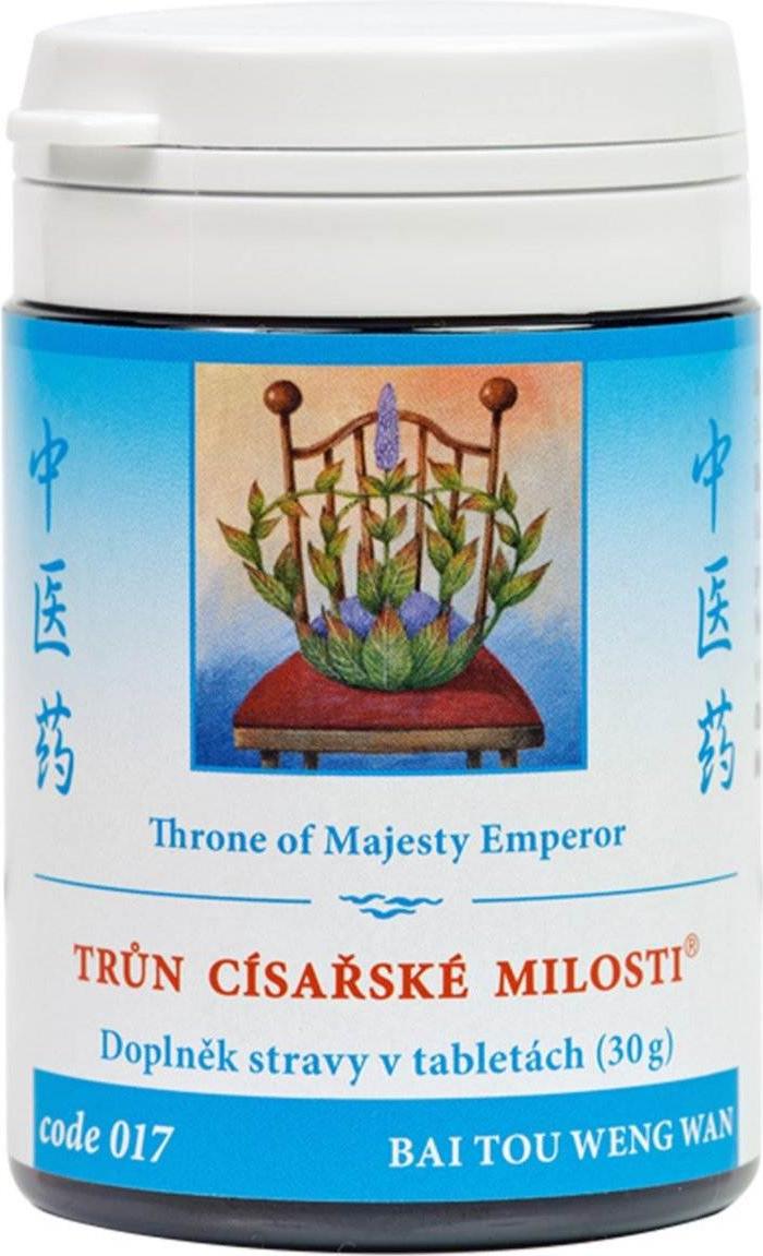 TCM Herbs 017 Thron der kaiserlichen gnade (BAI TOU WEN WAN), 100 tbl