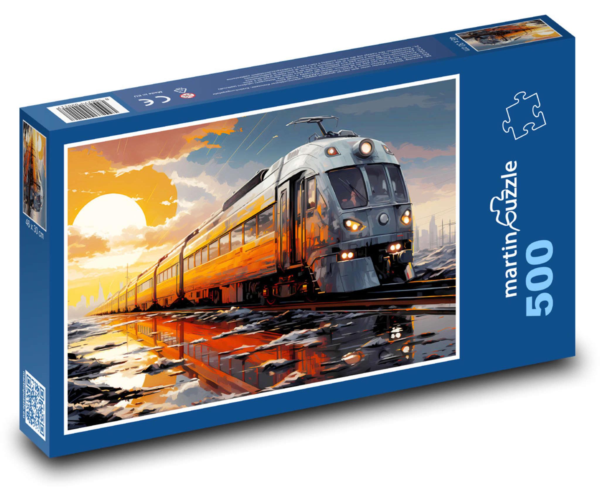 MCprint martinpuzzle - Puzzle 500 Teile - Zug