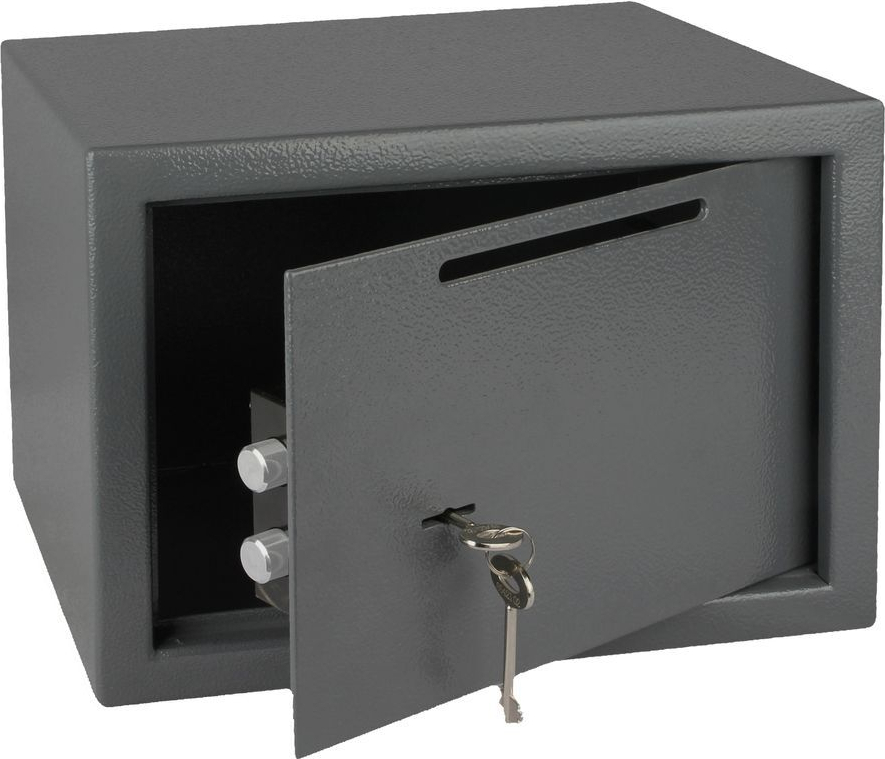 FELGNER Tresor mit Einwurfschlitz mit mechanischem Schloss 174749