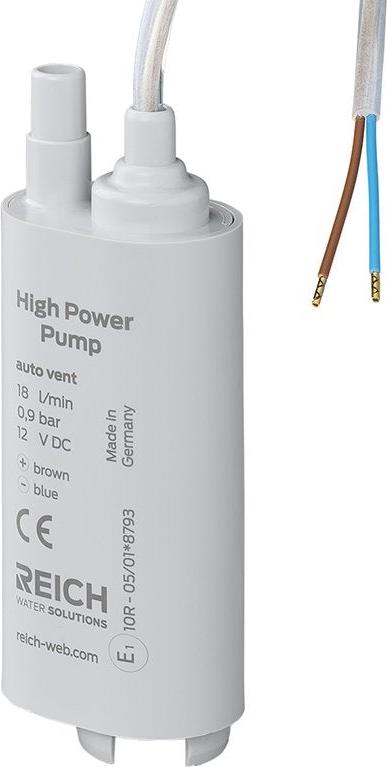 Northio Tauchwasserpumpe 12 V, 18 l/min, Entlüftungsfunktion