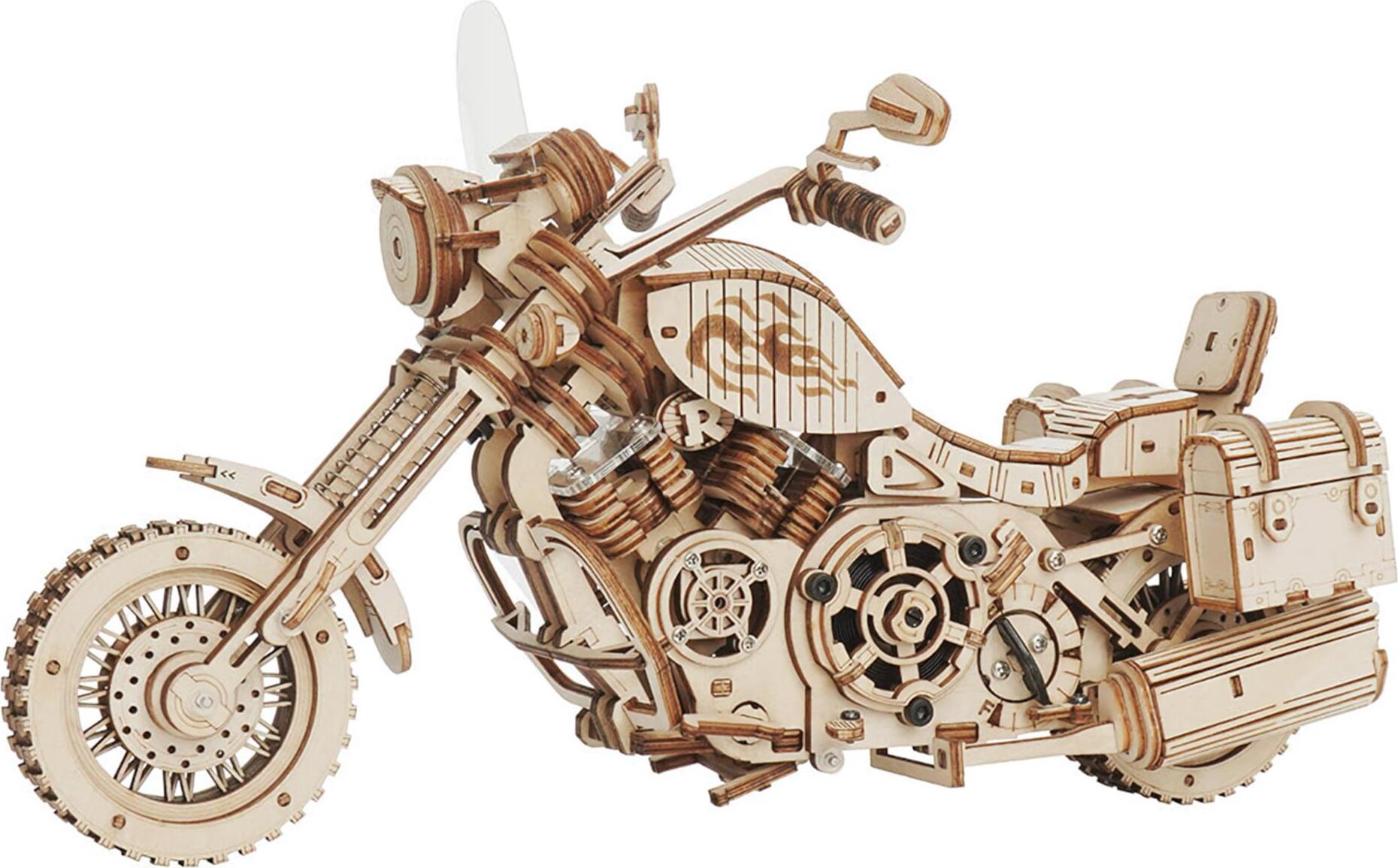 Barca puzzle meccanico 3d in legno - Robotime - Puzzle 3d