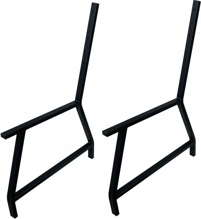 Sonstige Bankbeine 2stk. 40x60cm Schwarz Bankkufen Bankgestell Metall Gartenbank Beine
