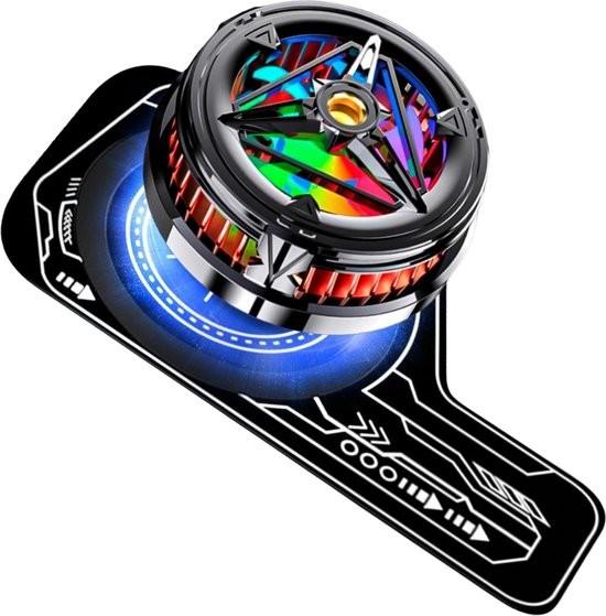 Chladič na mobilný telefón - Chladič na mobilný telefón - Magnetický - Prenosný - Pripojenie USB-C - ABS