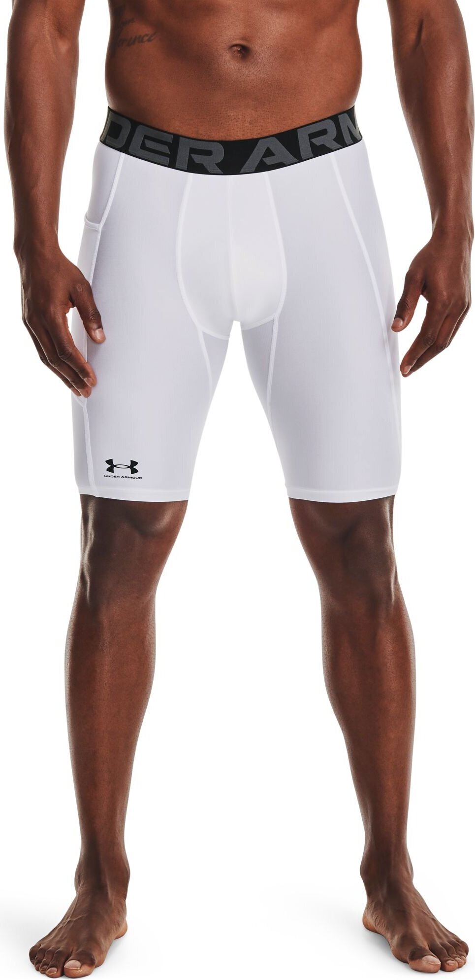 Under Armour Kompressionsshorts Hg Armor Lng Shorts-Weiß 1361602-100__3XL