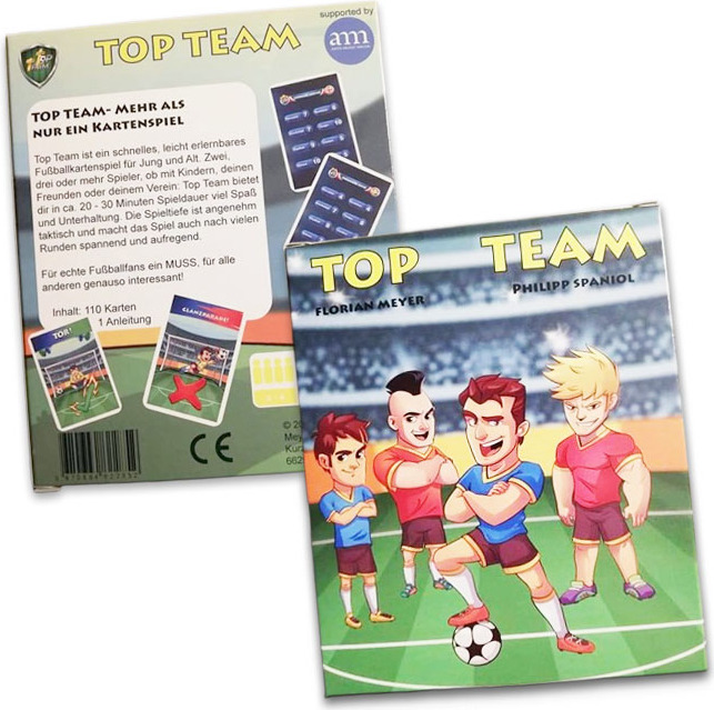 itenga TOP Team - Fußballkartenspiel