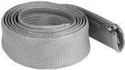 DELOCK Geflechtschlauch mit Reißverschluss 2 m x 50 mm grau
