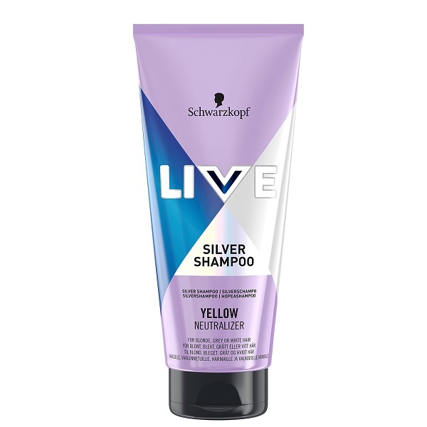 Schwarzkopf LIVE Silver Shampoo, 200 ml, Shampoo, Nicht-professionell, Unisex, Blond, Grau, Aqua (Water, Eau) · Sodium Laureth Sulfate · Disodium Cocoamphodiacetate · Sodium Chloride ·...