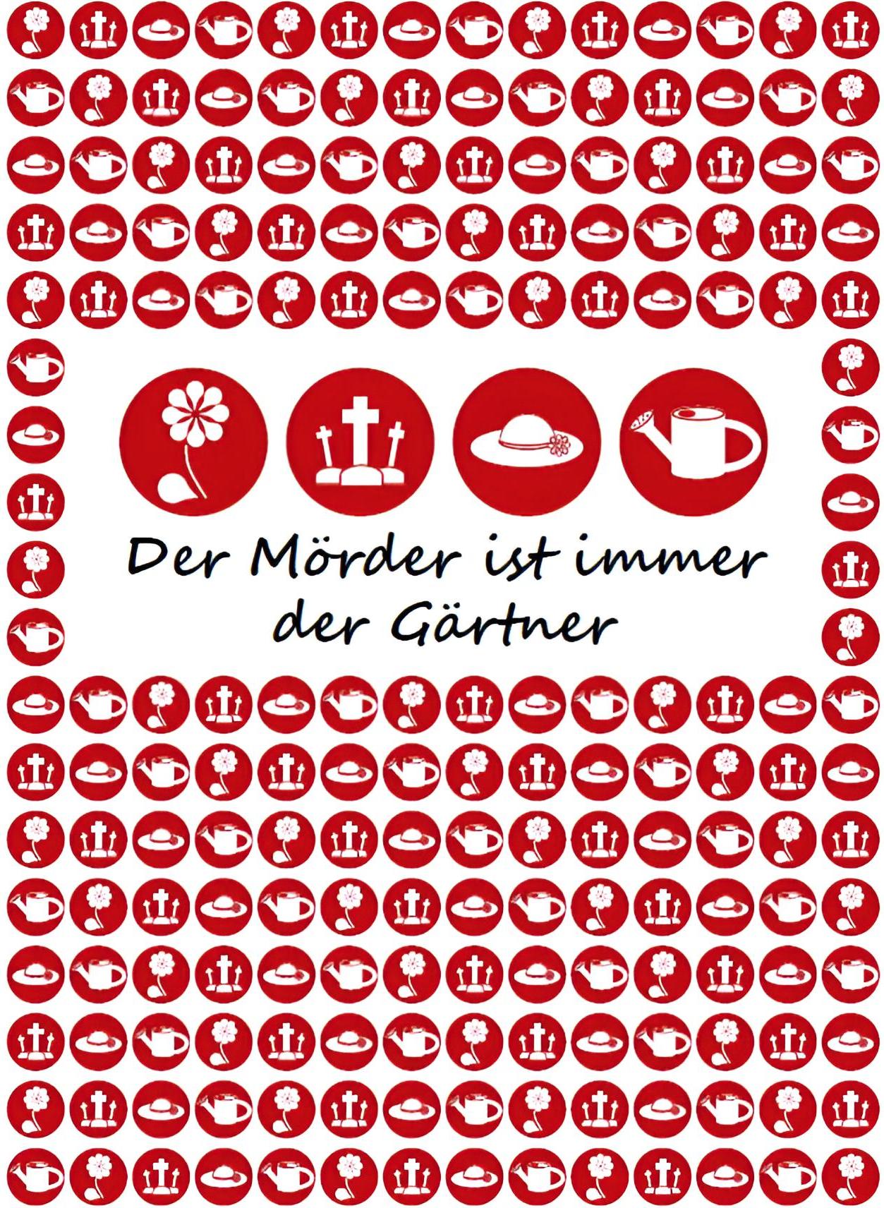 Parameter B Der Mörder ist immer der Gärtner – Krimi-Dinner Spiel für 4 Personen PARPB001