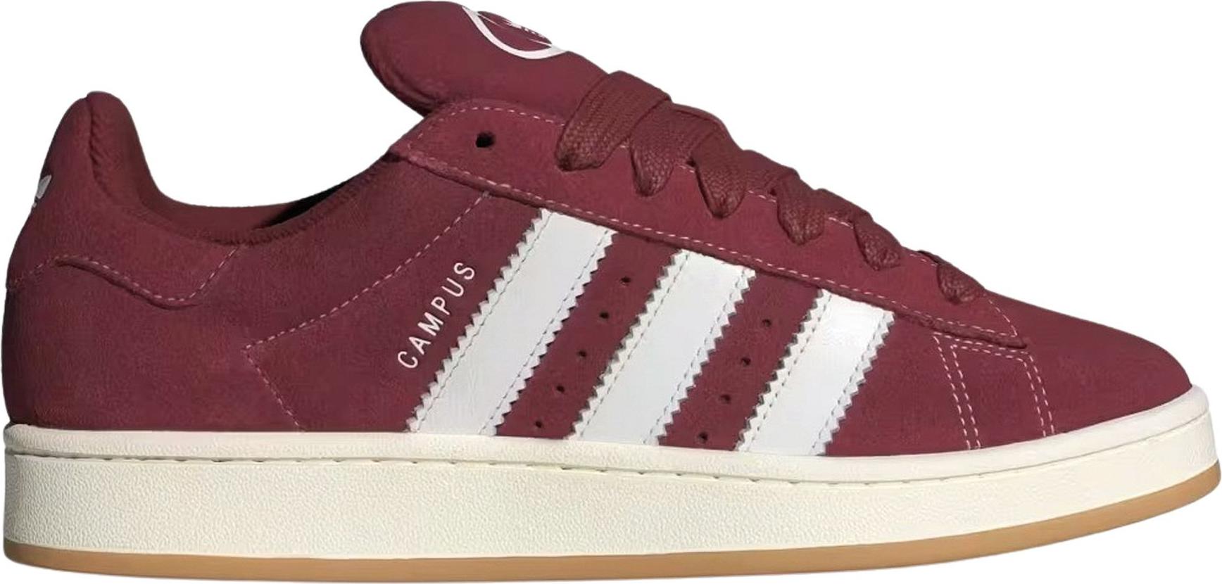Adidas Campus 00S In Maroon Weiß - 11 UK - 46 EU - 11.5 US / Maroon