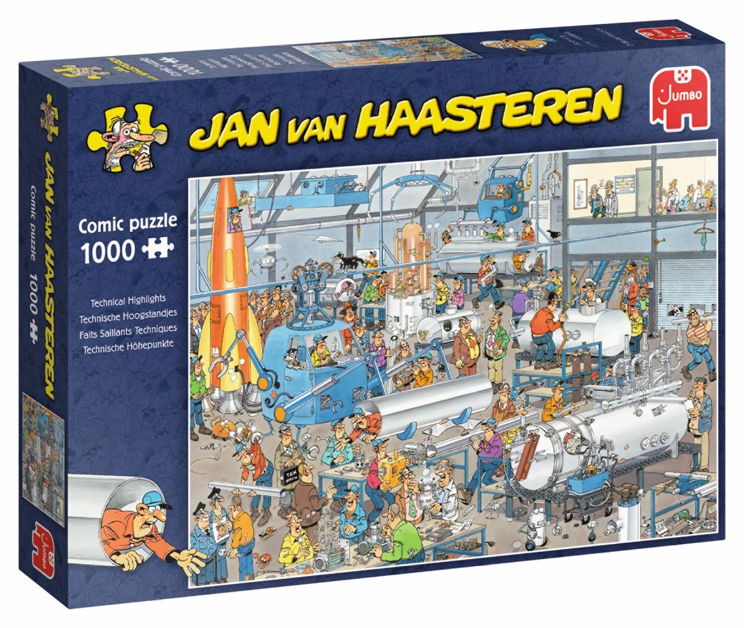 Koninklijke Jumbo B.V. Jan van Haasteren Technische Höhepunkte 1000 Teile Puzzle 1119800100