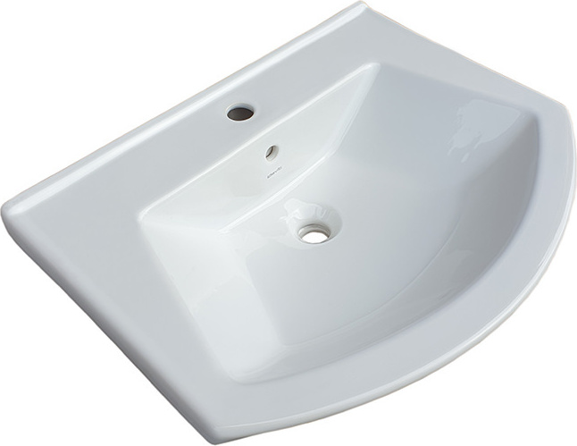 Aloni Aleco Keramik Waschbecken (BxT) 80 x 50 cm (für 80 Aleco) ALECO7080