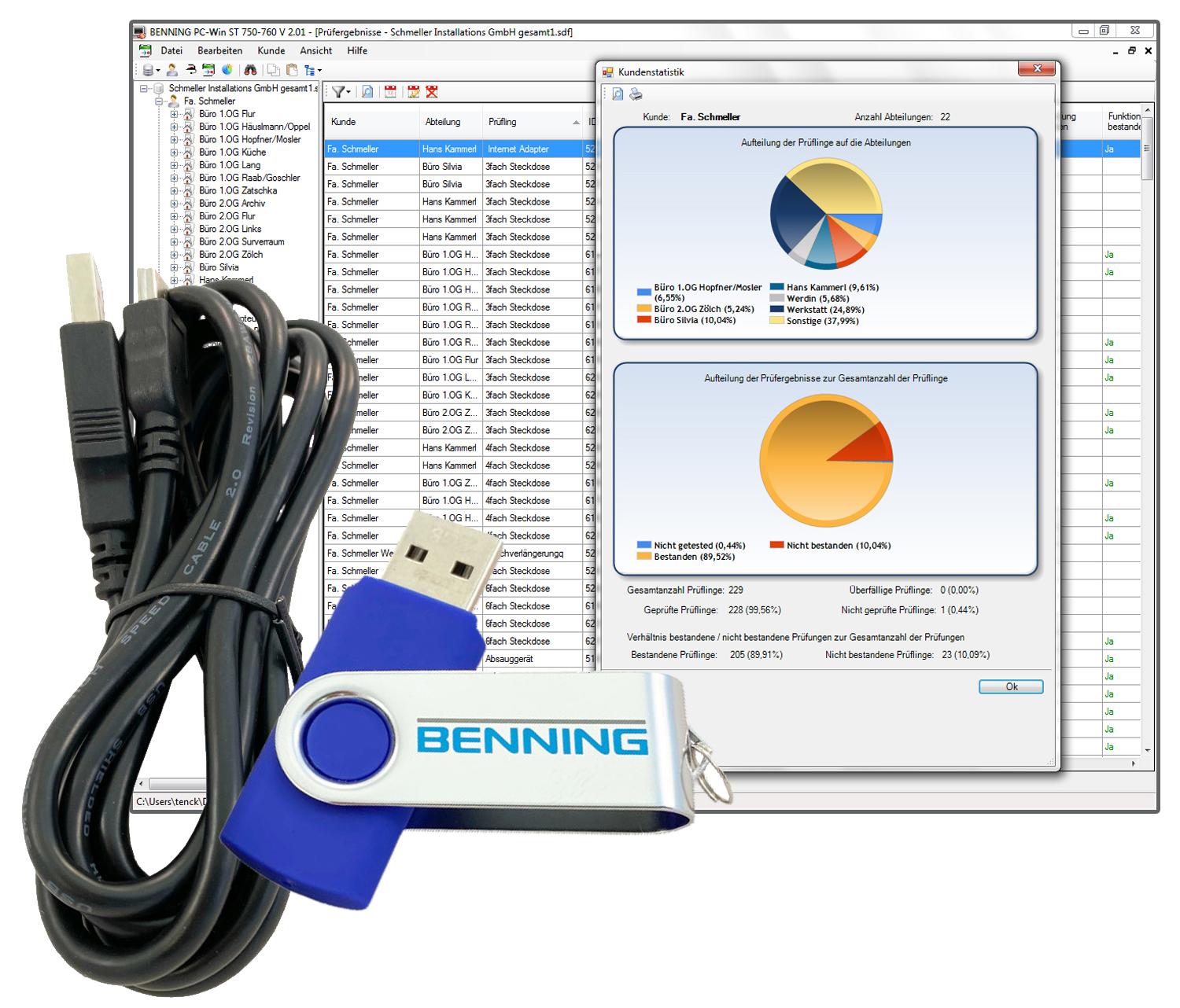 BENNING PC-WIN Software PC-WIN 750-760 750-760 Software Download er 047002