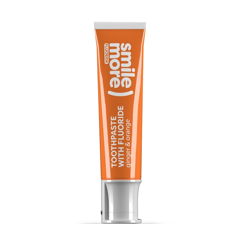 HiSkin Pasta do zbów z fluorem Ginger & Orange, 30ml