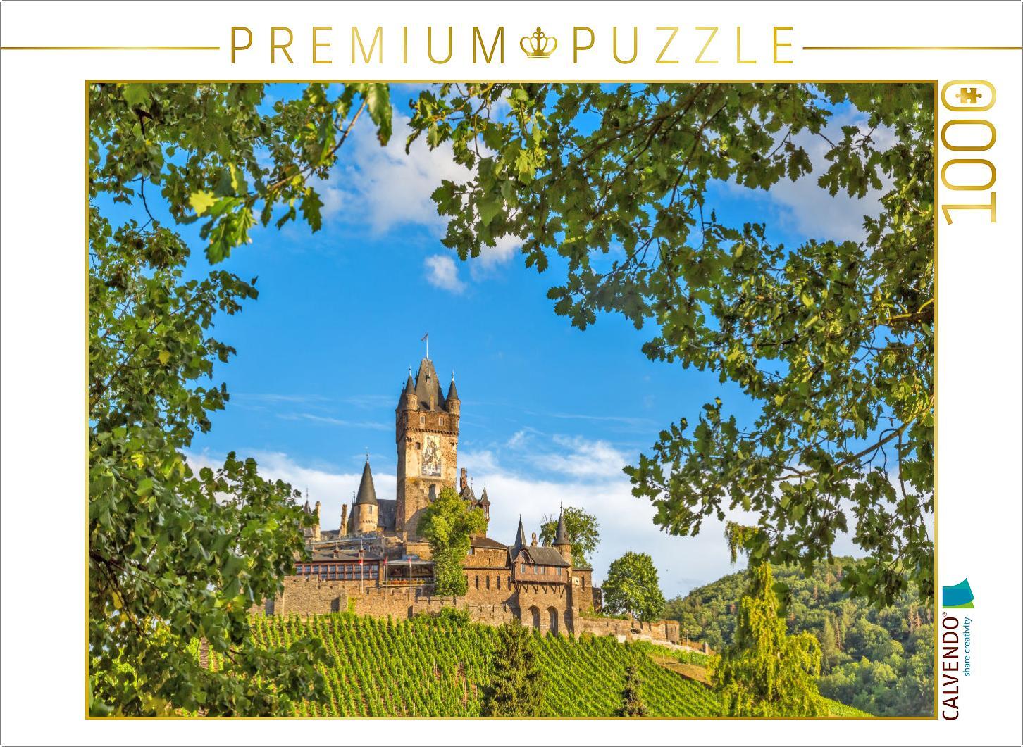 CALVENDO Puzzle Burg Reichsburg 1000 Teile Puzzle quer | 1000 Teile Lege-Größe 64x48cm Foto-Puzzle für glückliche Stunden