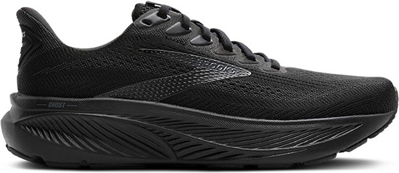 Brooks Ghost 17 Black/Black/Ebony Black/Black/Ebony 38 1204311D