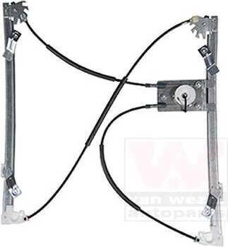 Regulátor okien bez elektromotora (1115-104374) vhodný pre Ford