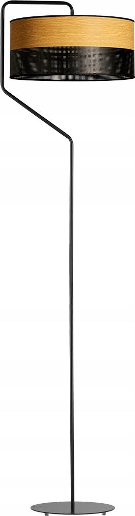 Lysne Designer Stehlampe TESALLIA DUAL mit E27 Fassung, 156cm, Schwarz 500003