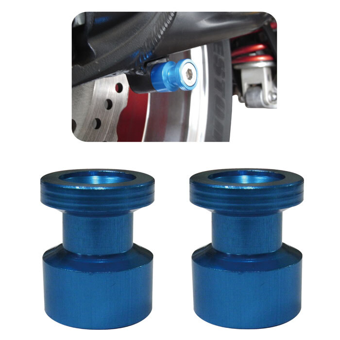 4U-Onlinehandel Bobbin's, BB 2100, M10 (1.25), elox, blau Typ A 2.018.111