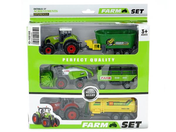 ADAR Satz landwirtschaftlicher Fahrzeuge mit Maschinen