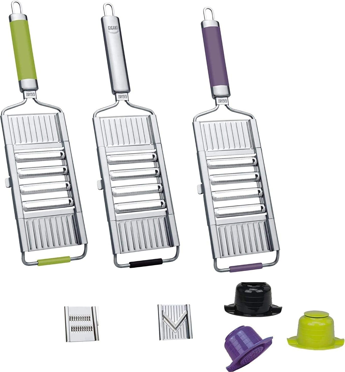 Novabest Kopie von Gigant Multihobel mit 2 zusätzlichen Einsätzen (Edelstahl) #1