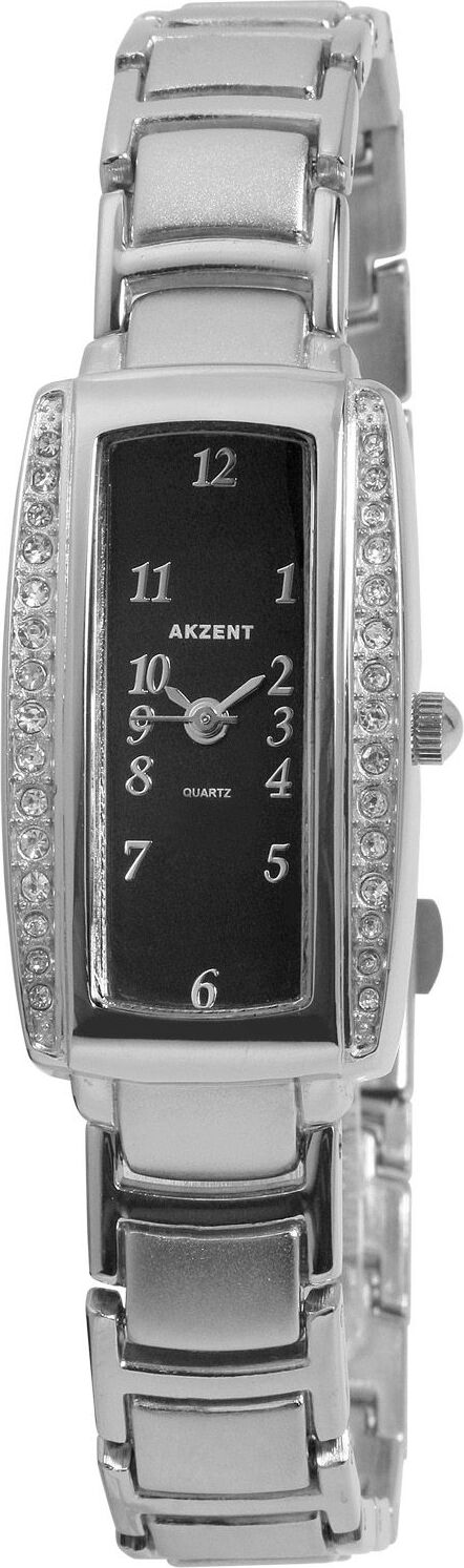 Akzent Damenuhr mit Metallarmband SS7121000049