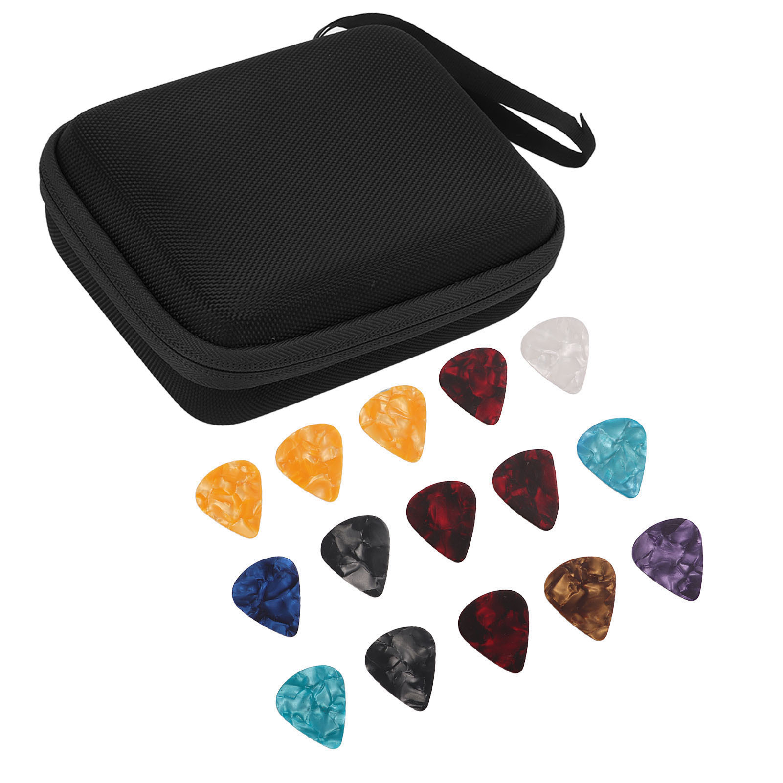 Cocosity Guitar Pick Bag Set,Guitar Pick Bag,Guitar Pick Storage Bag,Guitar Pick Holder Case,Guitar Picks Holder,Pick Case